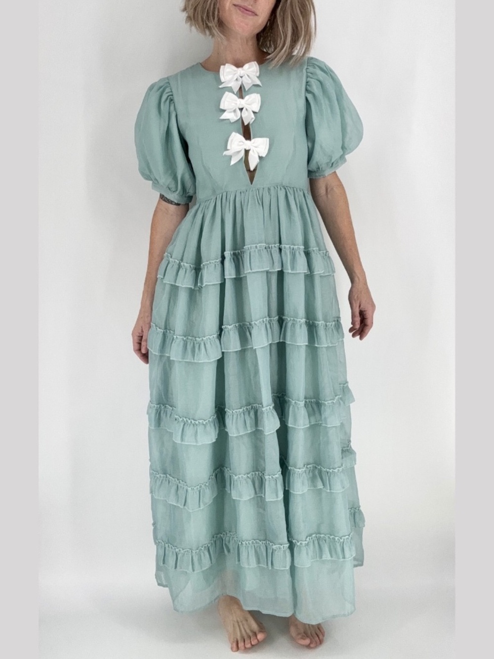 Sister Jane Dream Maxi Dress Sm Femme Romantic Tiered Dollcore Ethereal Coquette